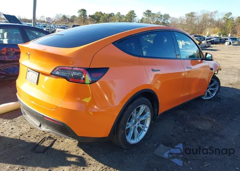 2022 Tesla Model Y Long Range Dual Motor All-Wheel Drive из США, поврежденный, VIN 7SAYGDEE9NF419986